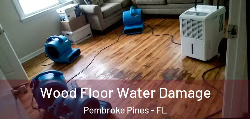 Wood Floor Water Damage Pembroke Pines - FL